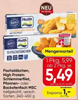 Spar Frosta Fischstäbchen Angebot