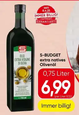 Spar S-Budget extra natives Olivenöl Angebot