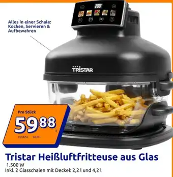 Tristar Heißluftfritteuse aus Glas
