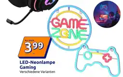 Action LED-Neonlampe Gaming Angebot