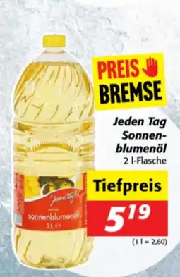 Nah&Frisch Jeden Tag Sonnenblumenöl Angebot