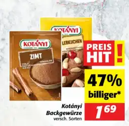 Nah&Frisch Kotányi Backgewürze Angebot