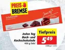 Nah&Frisch Jeden Tag Back- und Kochschokolade Angebot