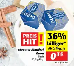 Nah&Frisch Mautner Markhof Germ frisch Angebot