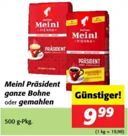 Nah&Frisch Meinl Präsident Angebot