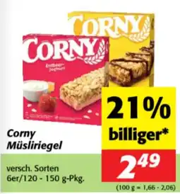 Nah&Frisch Corny Müsliriegel Angebot
