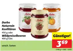 Nah&Frisch Darbo Naturrein Konfitüren Angebot
