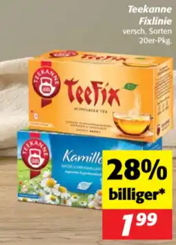 Nah&Frisch Teekanne Teefix Schwarzer Tee Angebot