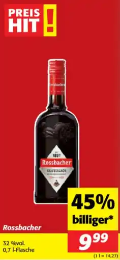 Nah&Frisch Rossbacher Kräuterlikör Angebot