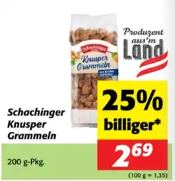 Nah&Frisch Schachinger Knusper Grammeln Angebot
