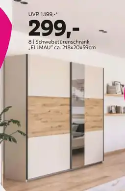 Mömax Schwebetürenschrank ,,ELLMAU" Angebot
