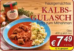 Wegschaider Wegschaider Kalbs-Gulasch Angebot