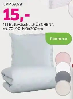 Mömax Bettwäsche „RÜSCHEN" Angebot