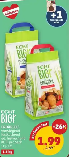 PENNY ECHT BIG! Erdäpfel Angebot