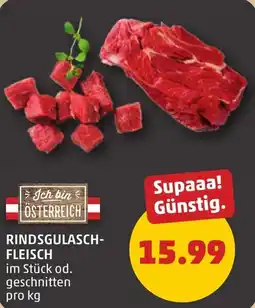 PENNY RINDSGULASCH-FLEISCH Angebot