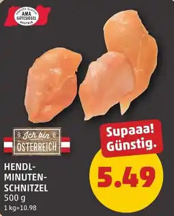 PENNY Hendl-Minuten-Schnitzel Angebot