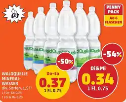PENNY Waldquelle Mineralwasser Angebot