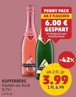 PENNY Kupferberg trocken od. Rosé Angebot