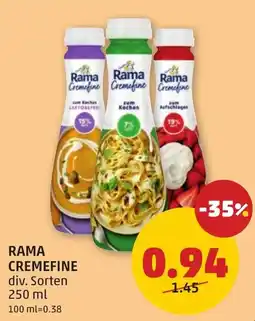 PENNY Rama Cremefine Angebot