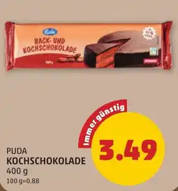 PENNY Puda Back- und Kochschokolade Angebot