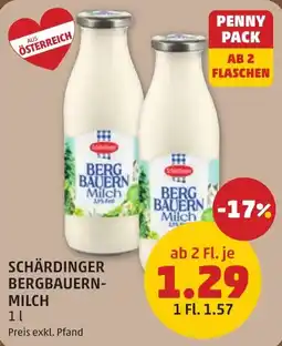 PENNY Schärdinger Bergbauern-Milch Angebot