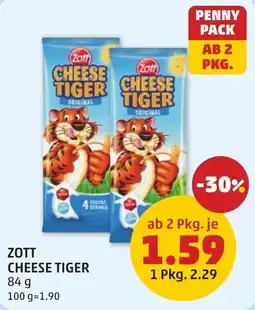 PENNY Zott Cheese Tiger Angebot