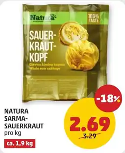 PENNY Natura Sarmasauerkraut Angebot