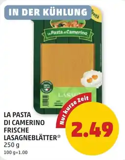 PENNY La Pasta di Camerino Frische Lasagneblätter Angebot