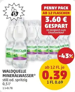 PENNY Waldquelle Mineralwasser* Angebot