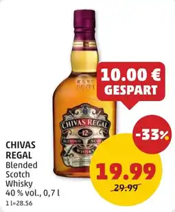 PENNY Chivas Regal Blended Scotch Whisky Angebot