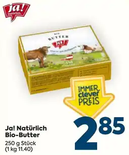Billa Ja! Natürlich Bio-Butter Angebot
