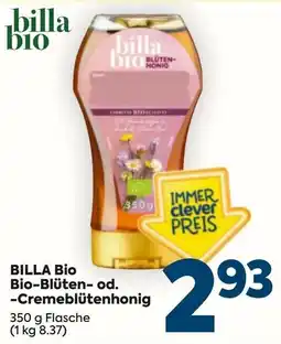 Billa BILLA Bio Bio-Blüten- od. -Cremeblütenhonig Angebot