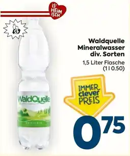 Billa WaldQuelle Mineralwasser Angebot
