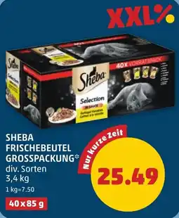 PENNY Sheba Frischebeutel Grosspackung Angebot
