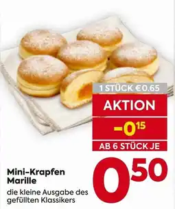 Billa Mini-Krapfen Marille Angebot