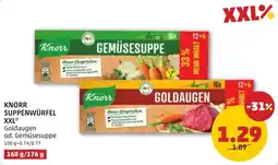 PENNY Knorr Suppenwürfel Goldaugen od. Gemüsesuppe Angebot