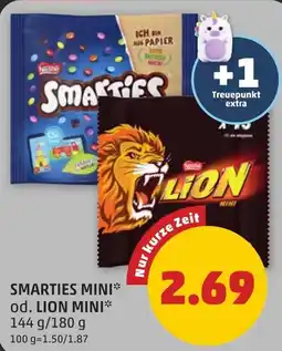 PENNY SMARTIES MINI* od. LION MINI* Angebot