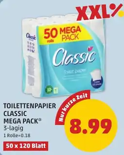 PENNY Toilettenpapier Classic Angebot