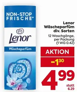 Billa Lenor WäscheParfüm Angebot