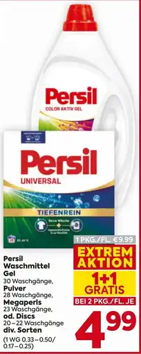 Billa Persil Waschmittel Gel Angebot