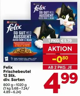 Billa Felix Frischebeutel Angebot