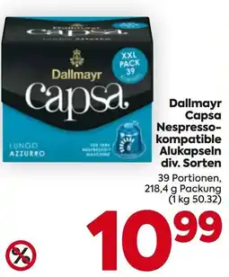 Billa Dallmayr Capsa Angebot