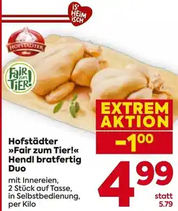 Billa Hofstädter »Fair zum Tier!« Hendl bratfertig Duo Angebot