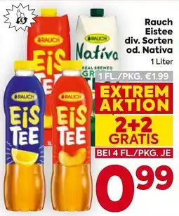 Billa Rauch Eis Tee Angebot