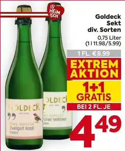 Billa Goldeck Sekt Angebot