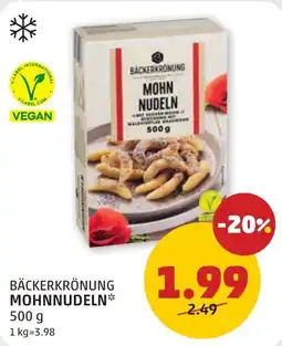 PENNY Bäckerkrönung Mohnnudeln* Angebot