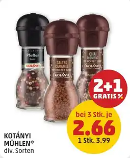 PENNY Kotányi Mühlen Angebot