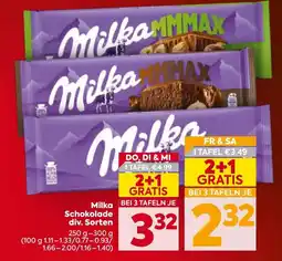 Billa Milka Schokolade Angebot