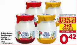 Billa Schärdinger Bergbauern Joghurt Angebot