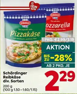Billa Schärdinger Reibkäse Angebot